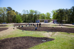 Circle Revitalizing Project, May 1, 2021. Photo by Michael Biddinger.