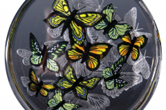 Cathy Richardson, Yellow-Green  Butterfly Flock, 2019, Value $1,800