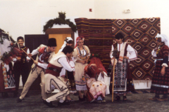 2001 Bulgarian Wedding, the ceremony of the first spinning at the new home