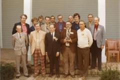 1975 Group of Artists at the first Paperweight Weekend