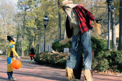 2010  HalloWheaton Scarecrow and Child