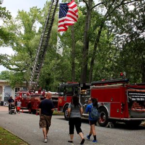 Fire Muster Truck Ladder