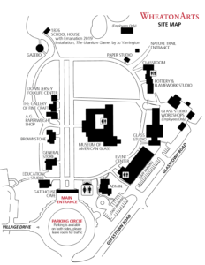 WheatonArts Site Map 2019