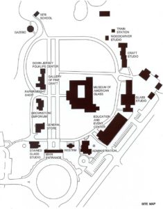 WheatonArts campus map