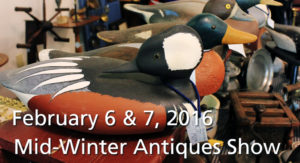 Mid Winter Antiques Show Banner