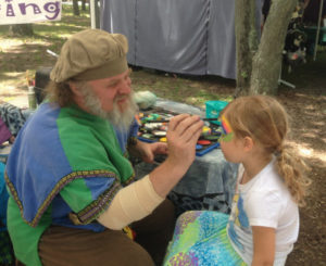 Face Painting at Fantasy Faire