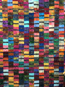 Multi Colored Quilt by Carol Heisler