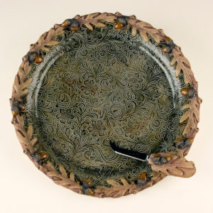 Ceramic Plate by Susan Wechslet