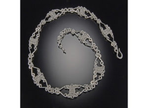 Silver Necklace by Jennifer Brower