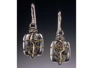 Mixed Media Earrings by Sharon Carlucci