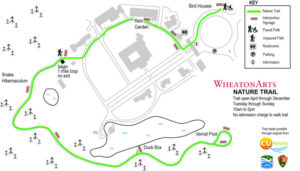 WheatonArts Nature Trail Map